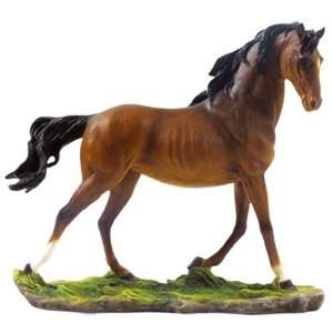  Galloping Stallion Horse Sculpture