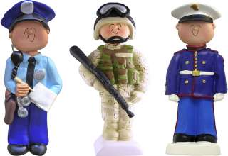 Military Law Enforcement Christmas Figure Ornament 811823012237  