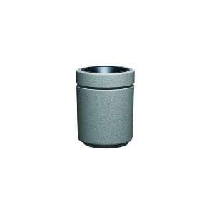 Witt Industries RLC 2034T GR   27 Gallon Outdoor Top Load Trash Can w 