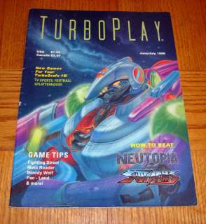 Turbo Play Magazine Premier 1st Issue June/July 1990  