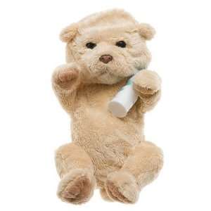  Fur Real Newborn Honey Bear W/Purple Botle Toys & Games