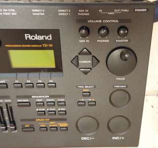 Roland V Drum Kit w/ TD 10 Electronics  