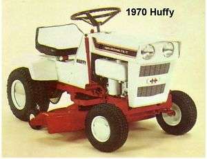 1970 Huffy Lawn Tractor Magnet  