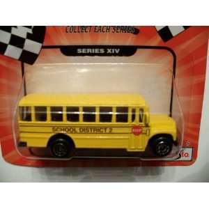    Speed Wheels District 2 School Bus (Series XIV) Toys & Games