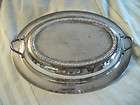 Wm Rogers silver divided covered dish #3612 Avon