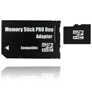   for Micro SD Card to Memory Stick Pro Duo (For 1GB 2GB 4GB 8GB & PSP