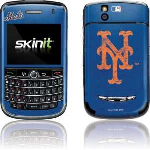  New York Mets   Solid Distressed skin for BlackBerry Tour 