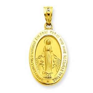  14k Miraculous Medal Pendant Jewelry
