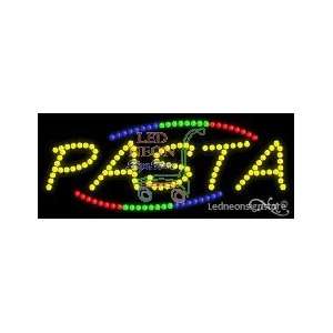  Pasta LED Sign 11 inch tall x 27 inch wide x 3.5 inch deep 