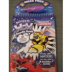    up Transformers Animated Water Wow Book Activity Book Toys & Games