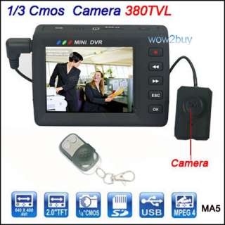 LCD Screen TV Lines New DVR Recoder Spy Cam Mini Camera  