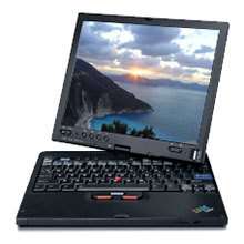 IBM ThinkPad X41 Tablet 60GB 6 Month Warranty WIRELESS 812286011348 