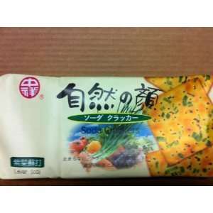 Chung Hsiang Soda Crackers Laver Flavour 2*6.0 Oz /210G (two)  