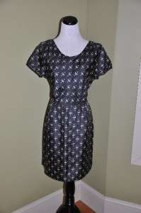 CREW Souvenir Ikat Print Dress 2 $148 Faded Black NEW Short SOLD OUT 