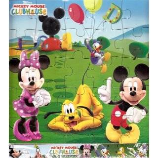  Disney Mickey Mouse Clubhouse Wood Picture Frame Puzzle 