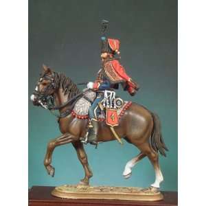  French 4th Hussars, 1813 (Unpainted Kit) Toys & Games