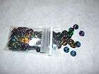 Black Galaxy Prism 10mm Loose Flat Sequins