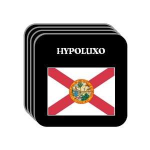 US State Flag   HYPOLUXO, Florida (FL) Set of 4 Mini Mousepad Coasters