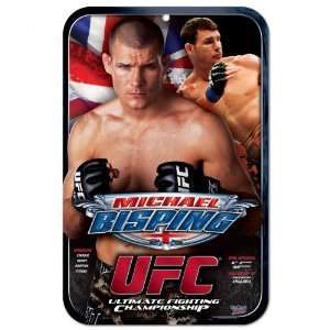  UFC Michael Bisping 11 x 17 Sign 