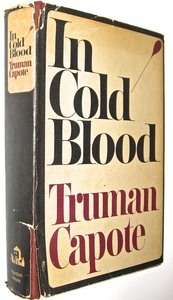 Capote. IN COLD BLOOD FIRST EDITION 1965 dj 1st  