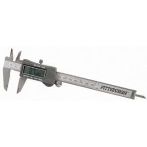Pittsburgh 6 Digital Caliper with Metric and SAE Fractional Readings
