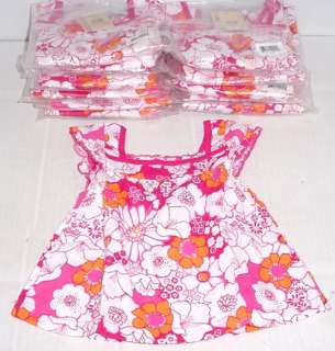 Lot of 12 Pc Toddler Girls Woven Dress, 0/3 Mos   NEW  