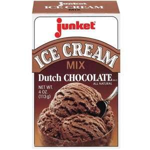 Junket Ice Cream Mix Chocolate 12 count Grocery & Gourmet Food