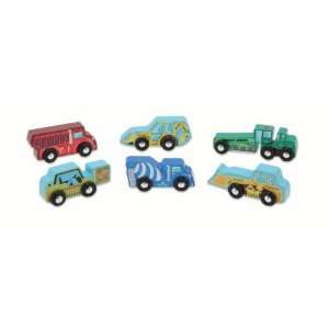  Melissa and Doug Wooden Vehicles   Set of 38 Office 