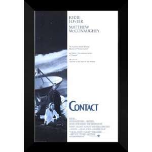  Contact 27x40 FRAMED Movie Poster   Style B   1997