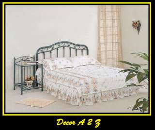 Verde leaf headboard Iron Queen Bed New Collection.  