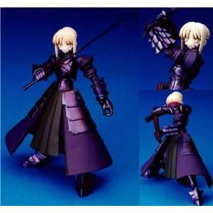  Fate Stay Night Black Saber Revoltech Action Figure Toys 