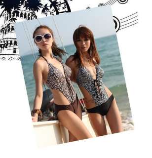 Trendy Swimsuit Leopard Monokini Halter S/M/L SW39  