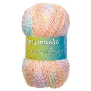  Mary Maxim Sugar Baby Stripes Yarn
