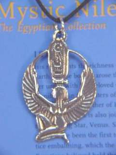 DH pewter Egyptian pendant Isis sca wicca pagan 5663  