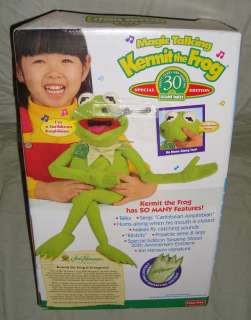 30th Anniversary Magic Talking Kermit the Frog 1999 NIB  
