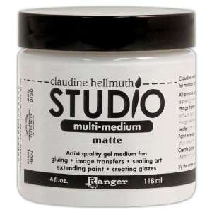   Studio Multi Mediums 4 Ounce Jar Matte   629245 Patio, Lawn & Garden