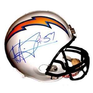  Matt Wilhelm Autographed San Diego Chargers Full Size 