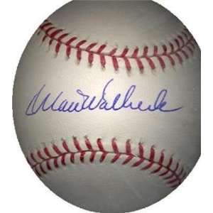  Matt Walbeck autographed Baseball