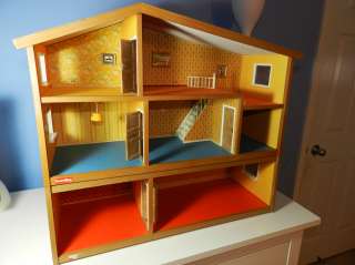 Vtg house Lundby Dollhouse set of 2 pcs made in Sweden  
