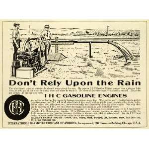  1912 Ad International Harvester America I. H. C. Gasoline 