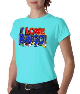 Love Bingo Ladies Tee Shirt  