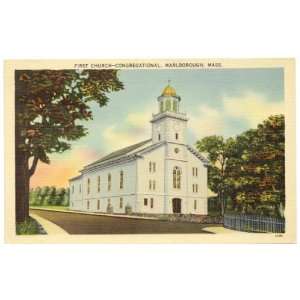   Congregational Church   Marlborough Massachusetts 
