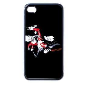  harley quinn v1 iphone case for iphone 4 and 4s black 
