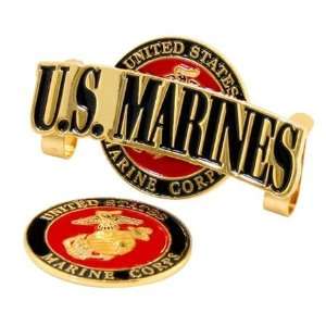  U.S. Marine Corps MILITARY Slider Clip & Ball Marker 