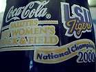 2000 LSU Tigers Womens Track And Field Coke Bottle