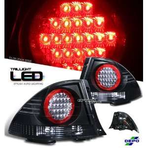 DEPO 01 02 03 04 05 LEXUS IS200 / IS300 ALTEZZA BLACK HOUSING LED TAIL 