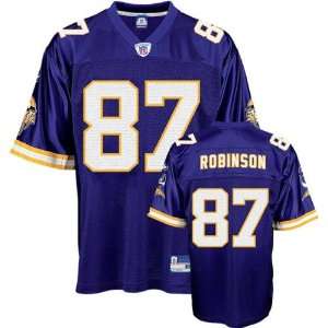  Marcus Robinson Purple Reebok NFL Minnesota Vikings Kids 4 
