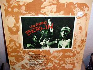 Lou Reed ~ BERLIN vinyl LP Import UK SEALED  