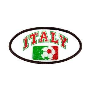  Patch of Italy Italian Soccer Grunge   Italian Flag 