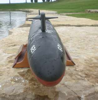 ONE OF OUR BUILDERS BUILT THIS AS A SURFACE RUNNER SUBMARINE. MANY 